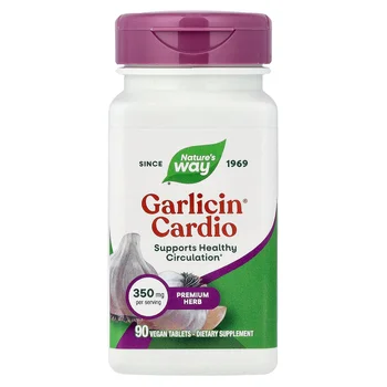 Garlicin Cardio®, 350 mg, 90 Vegan Tablets