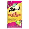 Alive!® Hair, Skin & Nails Multivitamin, Strawberry, 60 Softgels