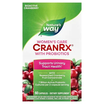 CranRx®, Women's Care with Probiotics, 60 Capsules