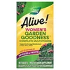 Alive!® Women's Garden Goodness™ Complete Multivitamin, 60 Tablets image 1