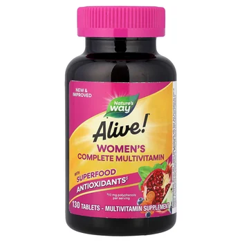 Alive!® Women's Complete Multivitamin, 130 Tablets