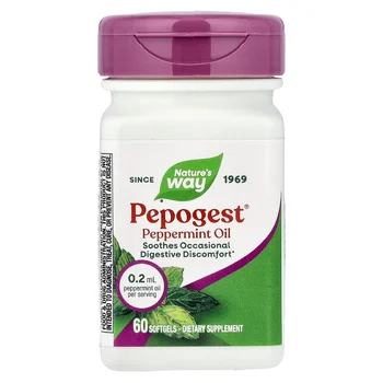 Pepogest®, Peppermint Oil, 0.2 ml, 60 Softgels