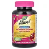 Alive! Women's Gummy Multivitamin, Zero Sugar, Strawberry, 50 Gummies