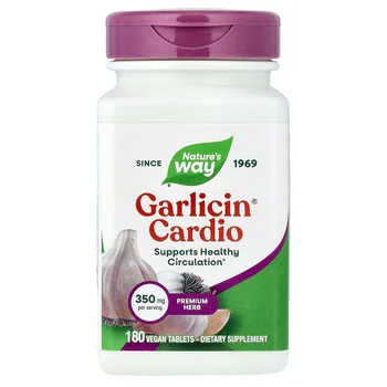Garlicin® Cardio, 350 mg, 180 Vegan Tablets