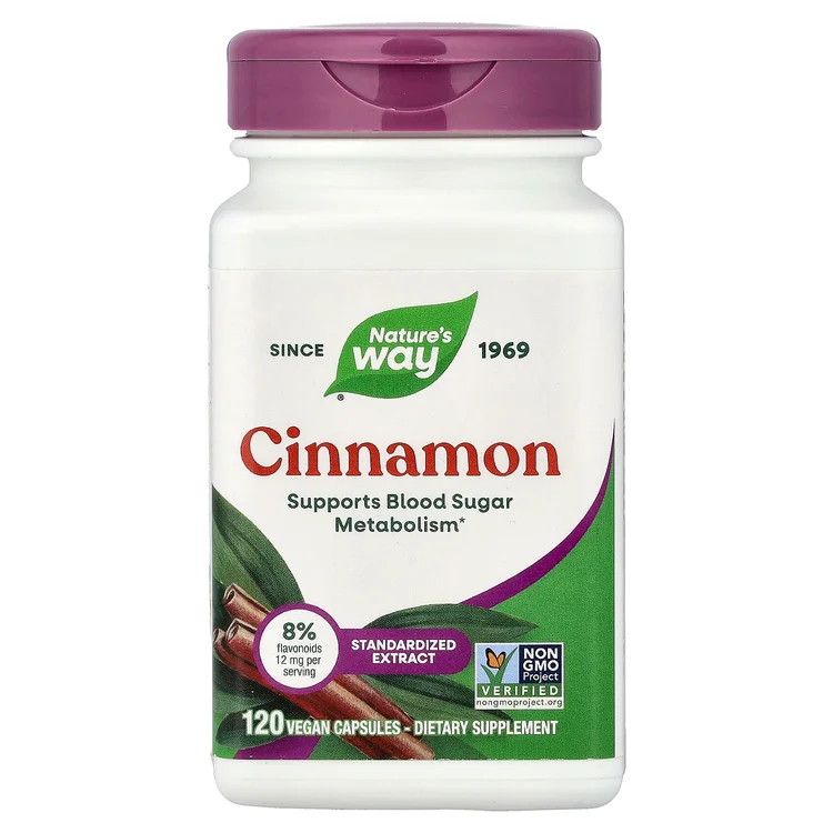 Cinnamon, 120 Vegan Capsules image 1