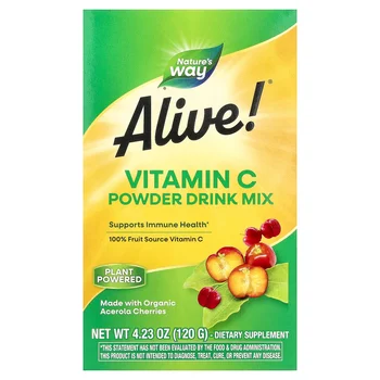 Alive!® Vitamin C Powder Drink Mix, 4.23 oz (120 g)