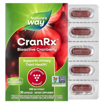 CranRx®, Bioactive Cranberry, 500 mg, 30 Capsules