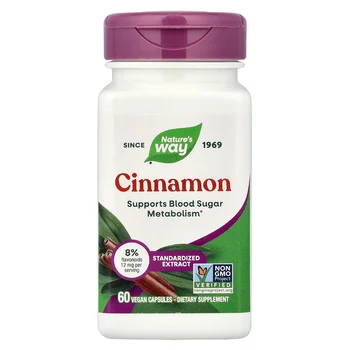 Cinnamon, 60 Vegan Capsules
