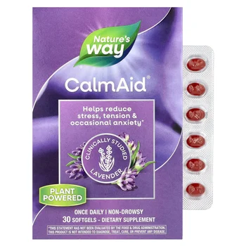 CalmAid, Clinically Studied Lavender, 80 mg, 30 Softgels