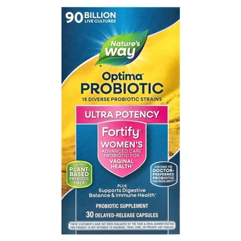 Optima® Probiotic, Fortify® Women's, Ultra Potency, 30 Delayed-Release Capsules