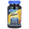 Alive!® Men's 50+ Premium Gummy Multivitamin, Orange, Grape & Cherry, 75 Gummies