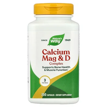 Calcium, Mag & D Complex, 250 Capsules