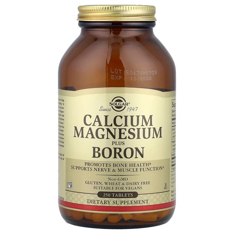 Calcium Magnesium Plus Boron, 250 Tablets image 1