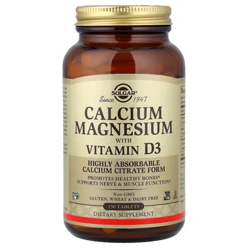 Calcium Magnesium with Vitamin D3, 150 Tablets