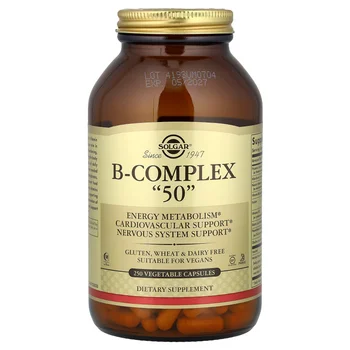 B-Complex "50", 250 Vegetable Capsules