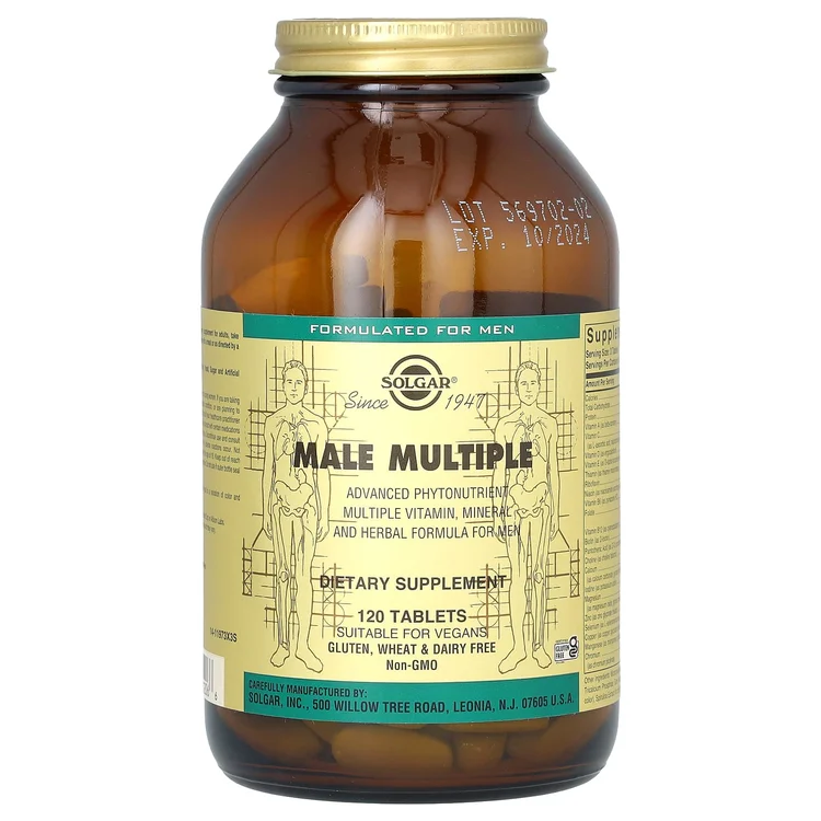 Male Multiple, 120 Tablets image 1