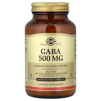 GABA, 500 mg, 100 Vegetable Capsules