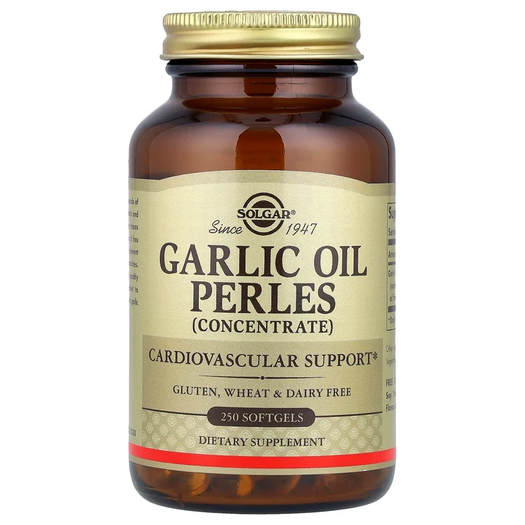 Garlic Oil Perles, Concentrate, 250 Softgels (1 mg per Softgel) image 1