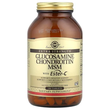 Glucosamine Chondroitin MSM with Ester-C®, 180 Tablets