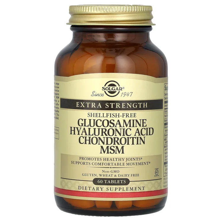 Glucosamine Hyaluronic Acid Chondroitin MSM, 60 Tablets image 1