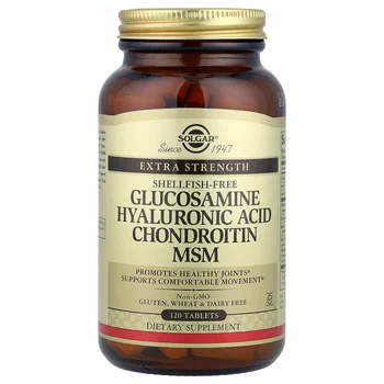Glucosamine Hyaluronic Acid Chondroitin MSM, 120 Tablets
