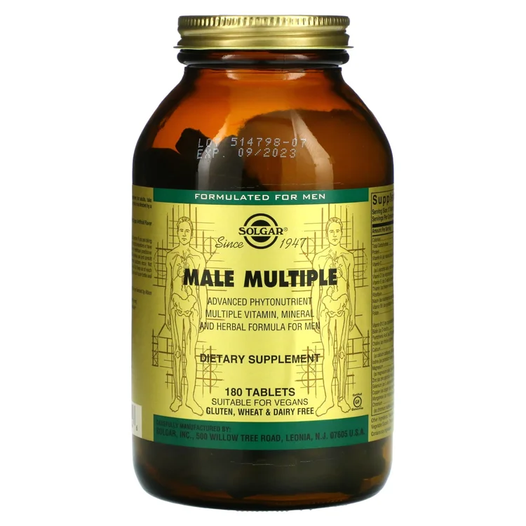 Male Multiple, 180 Tablets image 1