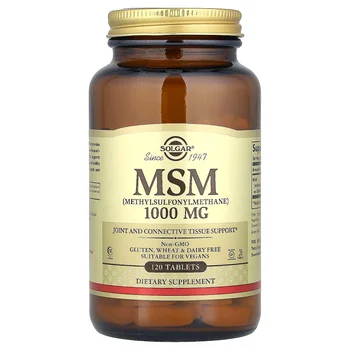 MSM (Methylsulfonylmethane), 1,000 mg, 120 Tablets