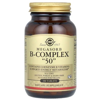 Megasorb B-Complex "50", 100 Tablets