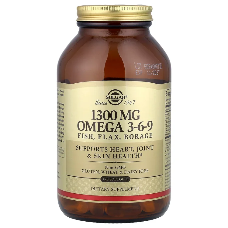 Omega 3-6-9, 120 Softgels image 1