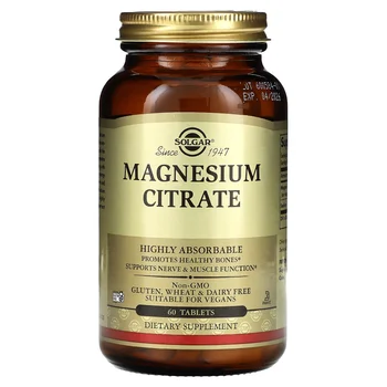 Magnesium Citrate, 60 Tablets