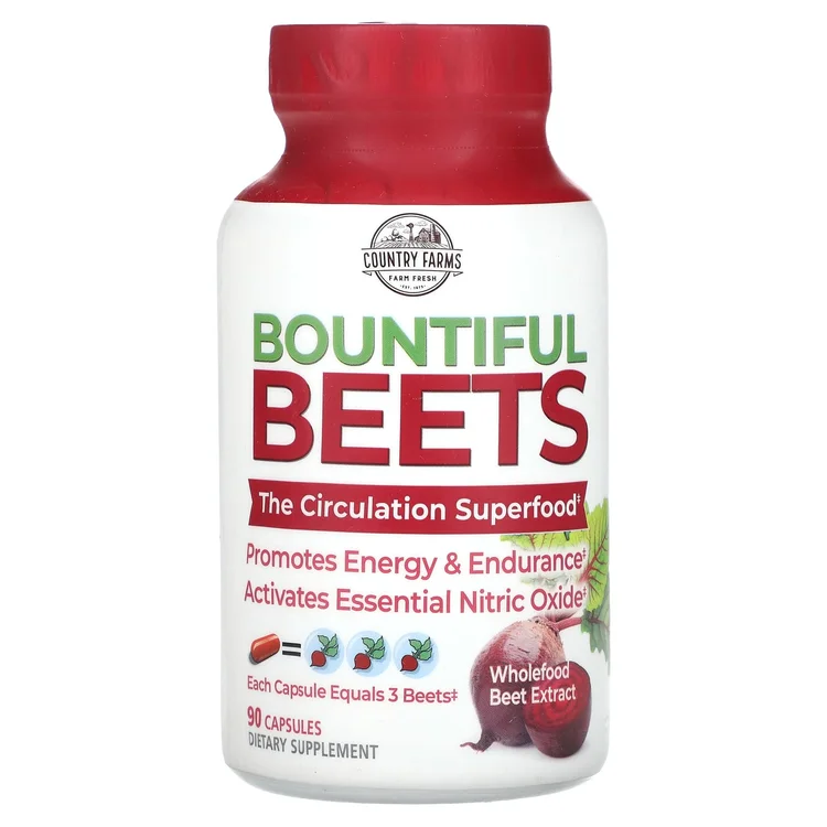 Bountiful Beets, Whole Beet Extract, 90 Capsules image 1