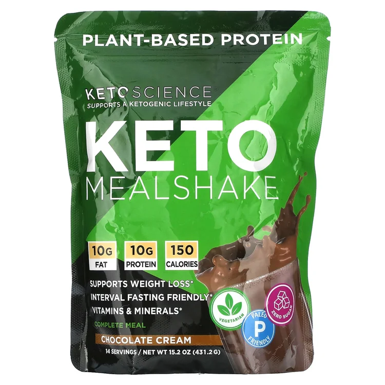 Keto Mealshake, Chocolate Cream, 15.2 oz (431.2 g) image 1