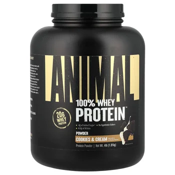 100% Whey Protein™ Powder, Cookies & Cream, 4 lb (1.81 kg)