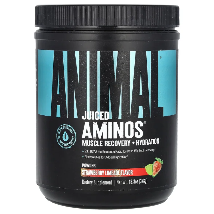 Juiced Aminos®, Strawberry Limeade, 13.3 oz (378 g) image 1