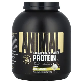 Isolate Loaded Whey Protein™ Powder, Vanilla, 4 lb (1.81 kg)