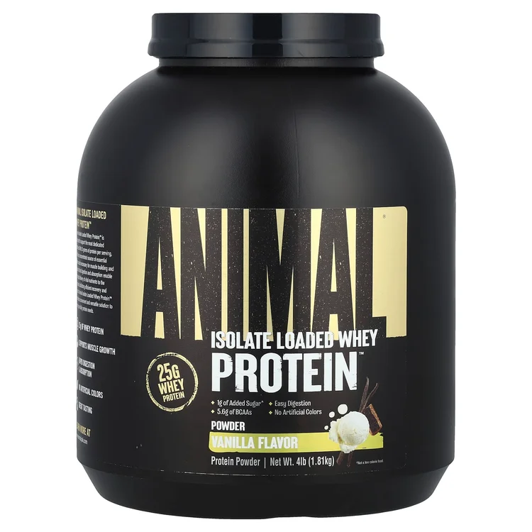 Isolate Loaded Whey Protein™ Powder, Vanilla, 4 lb (1.81 kg) image 1