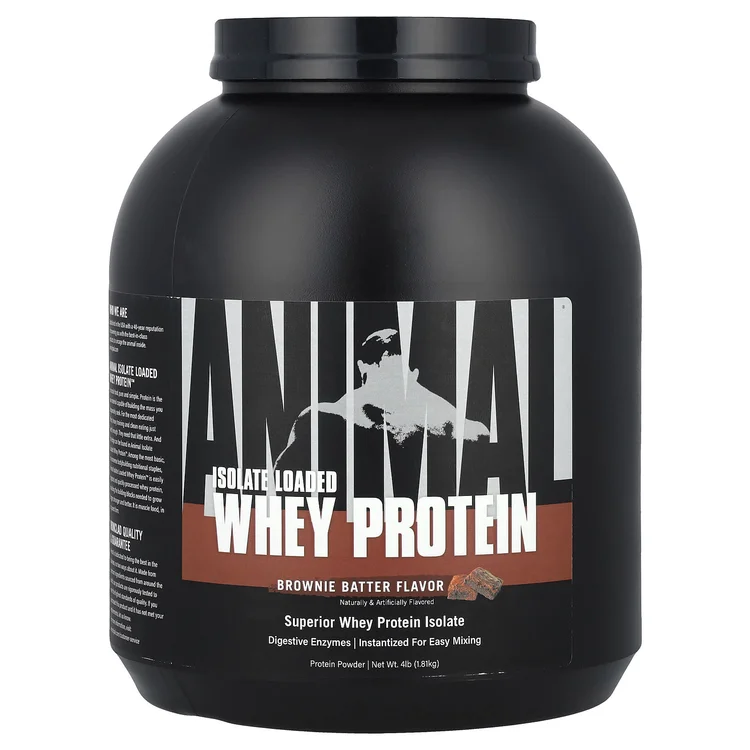 Isolate Loaded Whey Protein, Brownie Batter, 4 lb (1.81 kg) image 1