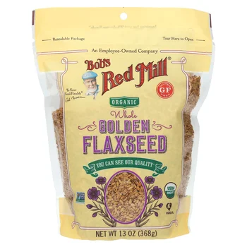 Organic Whole Golden Flaxseed, 13 oz (368 g)