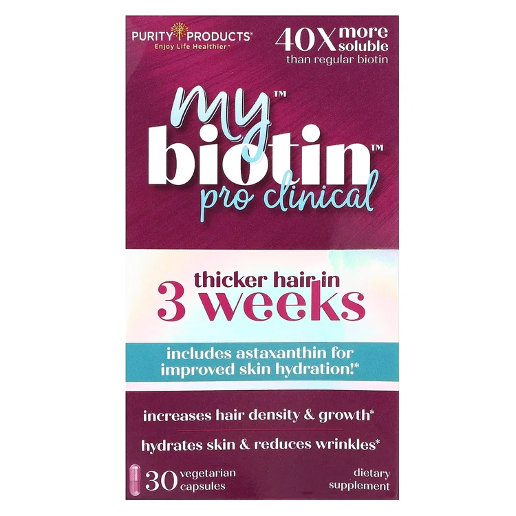 MyBiotin, ProClinical, 30 Vegetarian Capsules image 1