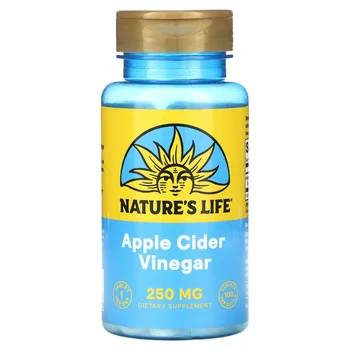 Apple Cider Vinegar, 250 mg, 100 Tablets