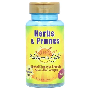 Herbs & Prunes, 100 Vegetarian Tablets