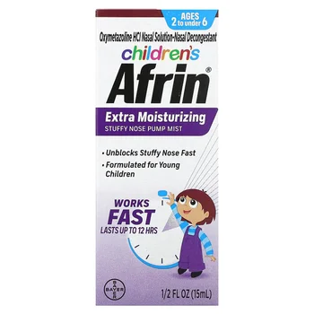 Children's,  Extra Moisturizing Stuffy Nose Pump Mist, Ages 2 to Under 6, 1/2 fl oz (15 ml)