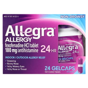 Allergy 24H, 180 mg , 24 Gelcaps