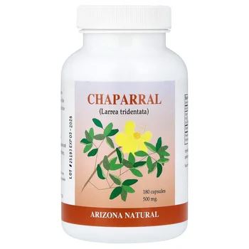 Chaparral, 180 Capsules (500 mg per Capsule)