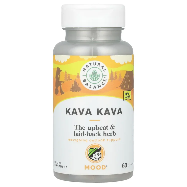 Kava Kava, 60 VegCaps (450 mg per Capsule) image 1