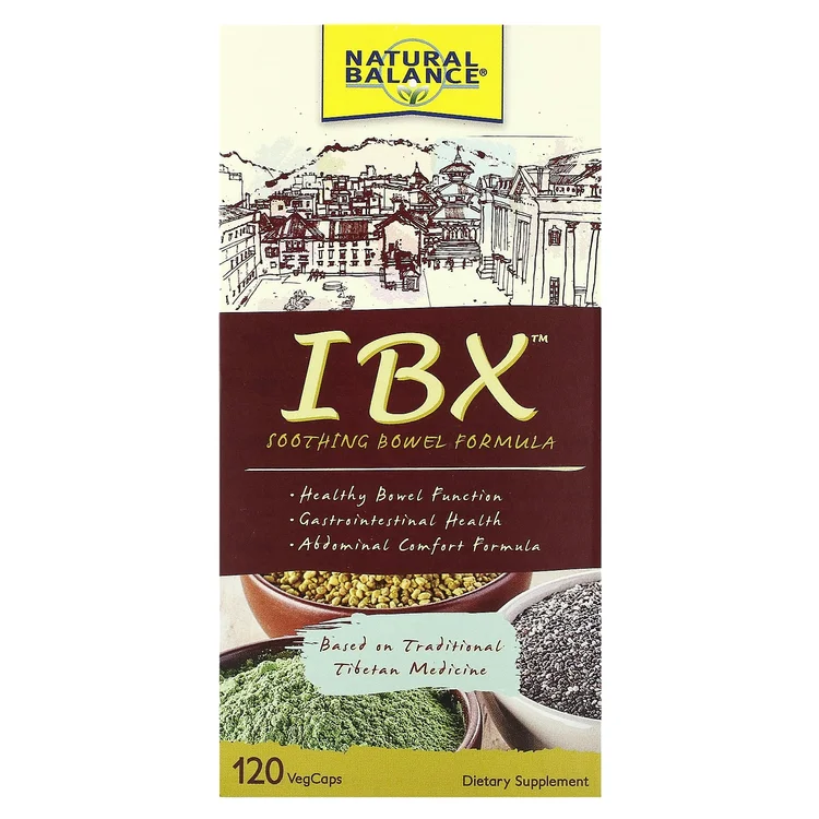 IBX Soothing Bowel Formula, 120 VegCaps image 1