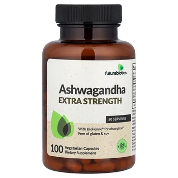 Ashwagandha, 100 Vegetarian Capsules