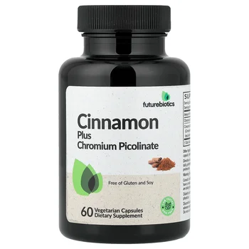 Cinnamon Plus Chromium Picolinate, 60 Vegetarian Capsules