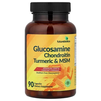 Glucosamine, Chondroitin, Turmeric & MSM, 90 Capsules