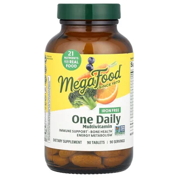 One Daily Multivitamin, Iron Free , 90 Tablets
